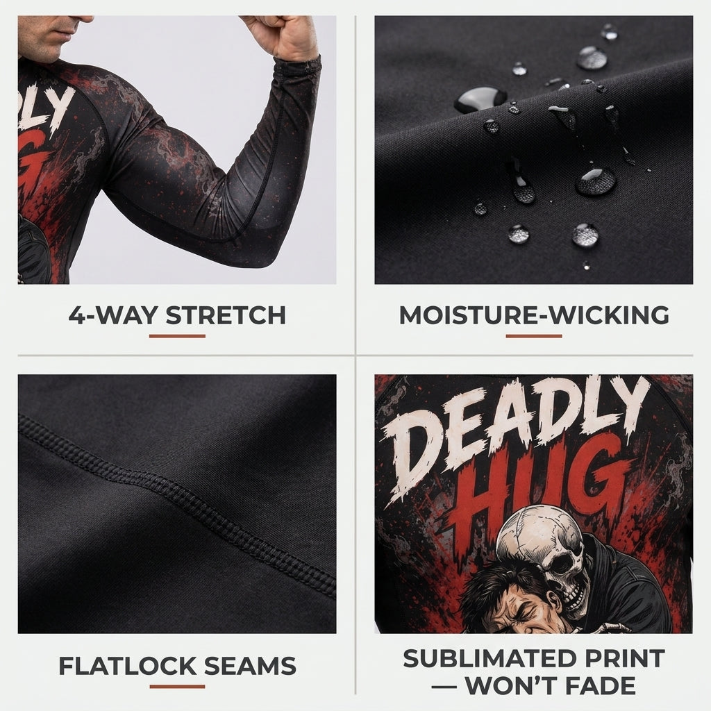 Deadly Hug — Rashguard + Shorts Set