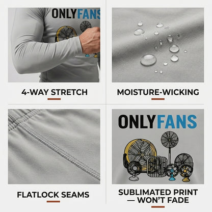 OnlyFans — Rashguard + Shorts Set