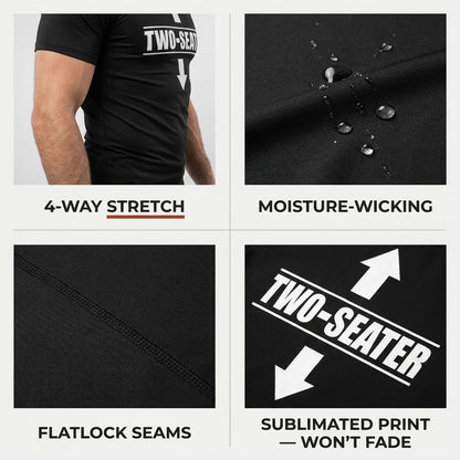 Two Seater — Rashguard + Shorts Set