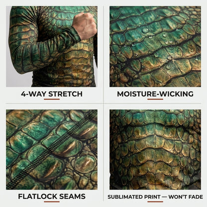 Reptile Rashguard + Shorts Set
