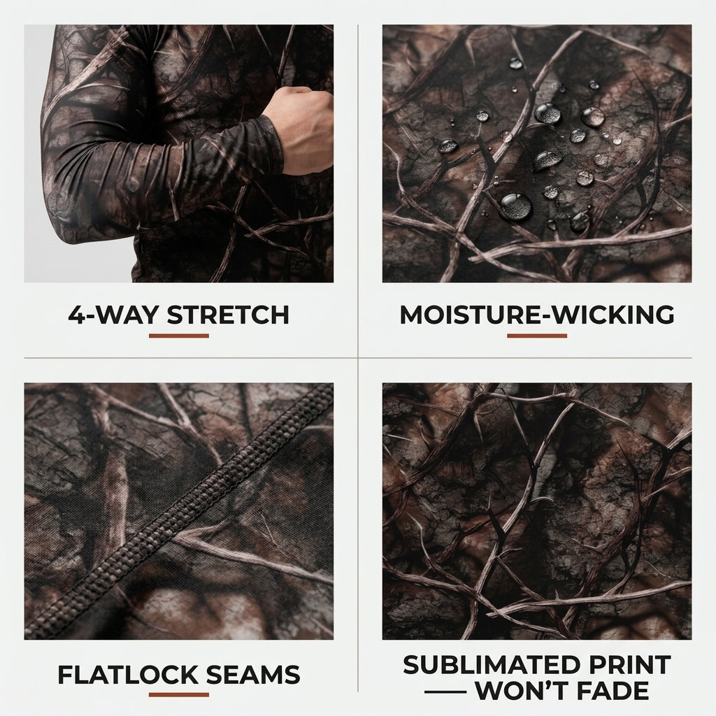 Branch Camo Rashguard + Shorts Set