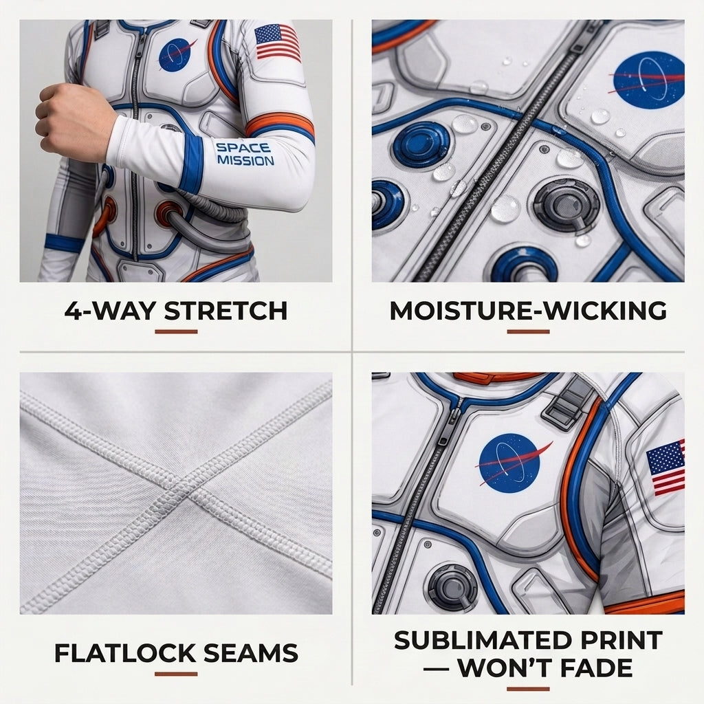 Astronaut (kids)— Rashguard + Shorts Set