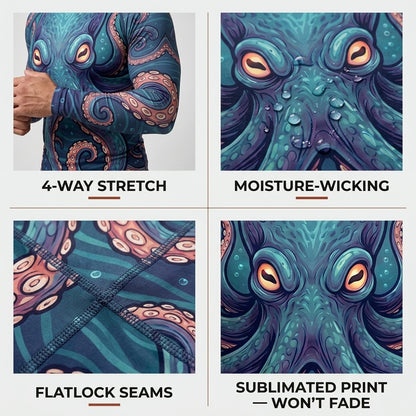 Octopus Rashguard + Shorts Set