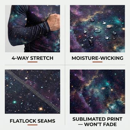 Galaxy Rashguard + Shorts Set