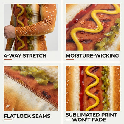 Hotdog Rashguard + Shorts Set