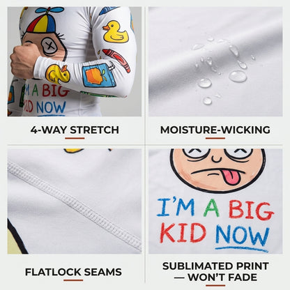 Mom's Mistake Rashguard + Shorts Set