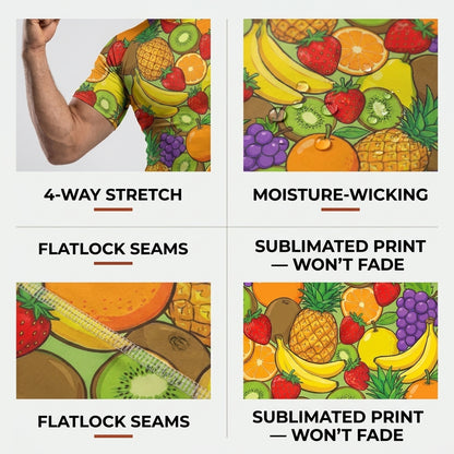 Fruit Salad Rashguard + Shorts Set