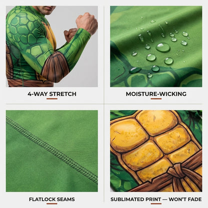 Turtle Rashguard + Shorts Set