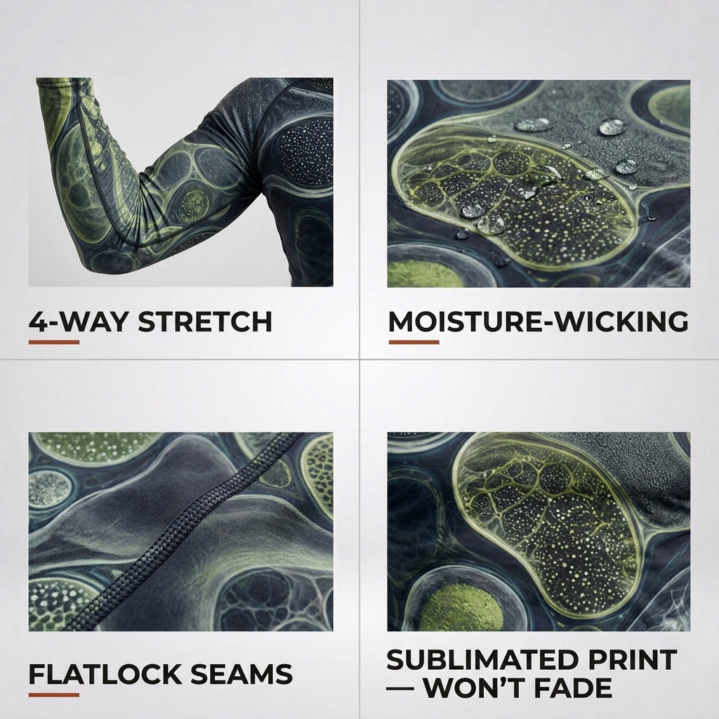 Bacteria Rashguard + Shorts Set