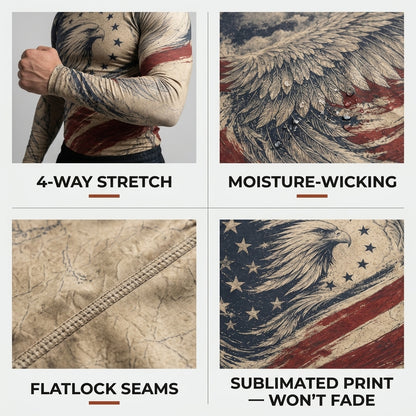 Freedom Rashguard + Shorts Set