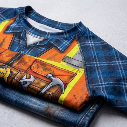 Construction— Rashguard + Shorts Set