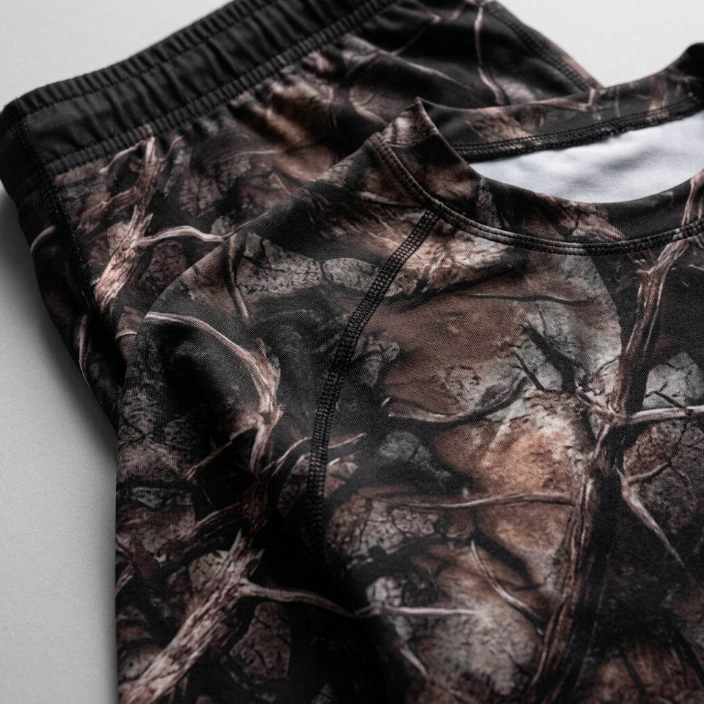 Branch Camo Rashguard + Shorts Set