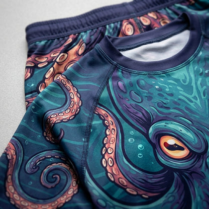 Octopus Rashguard + Shorts Set