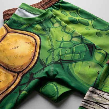 Turtle Rashguard + Shorts Set