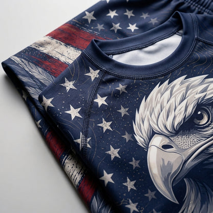 American Eagle Rashguard + Shorts Set