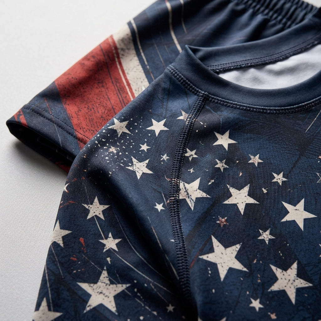 Patriot Rashguard + Shorts Set