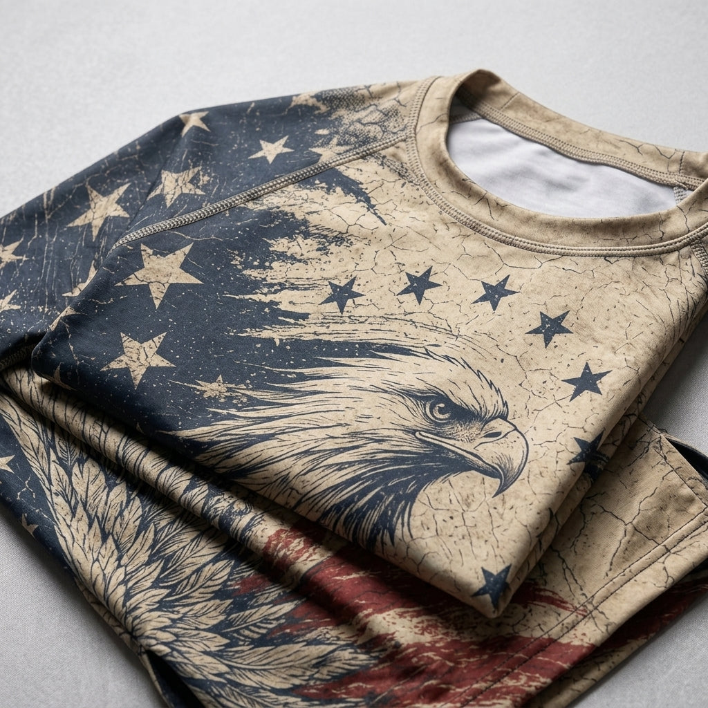 Freedom Rashguard + Shorts Set