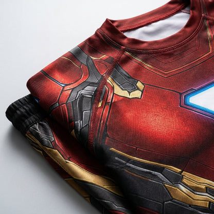 Iron Man — Rashguard + Shorts Set