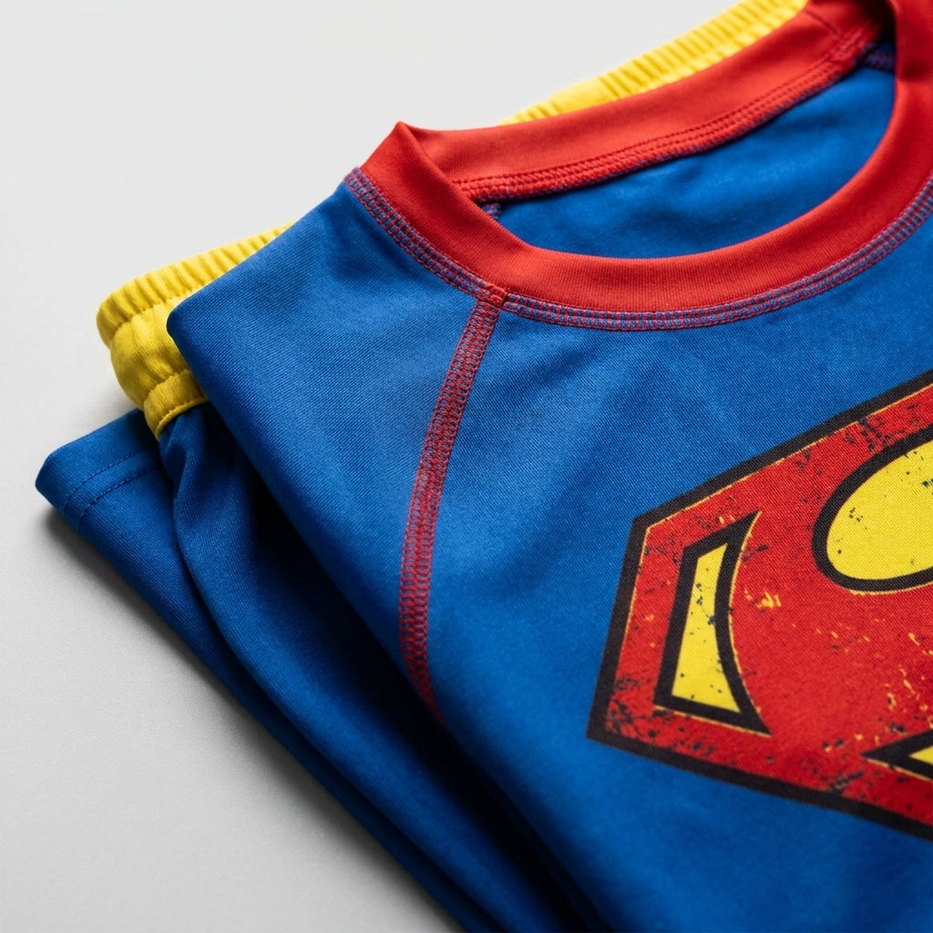 Super Man — Rashguard + Shorts Set