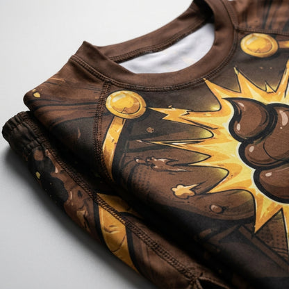 Poop Man — Rashguard + Shorts Set