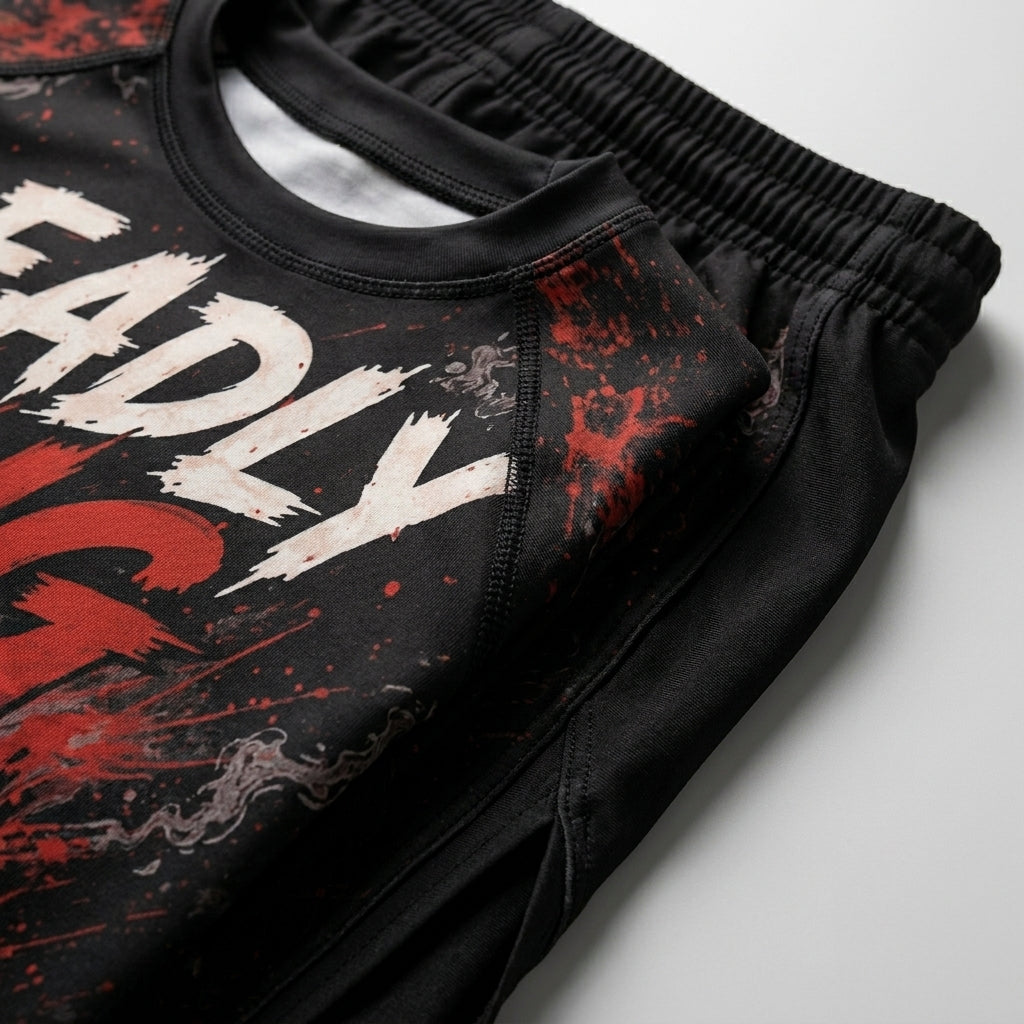 Deadly Hug — Rashguard + Shorts Set