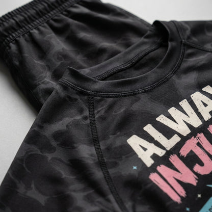 Always Injured — Rashguard + Shorts Set