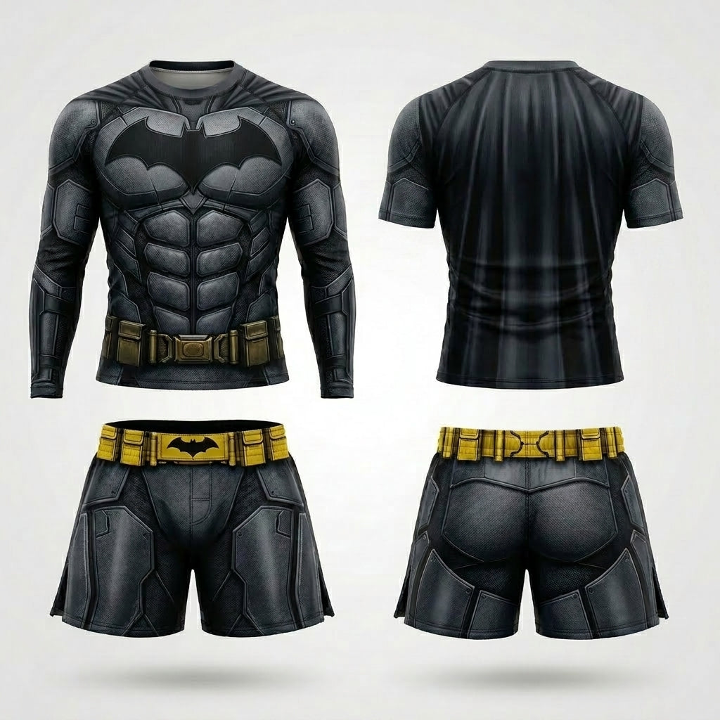 Batman — Rashguard + Shorts Set