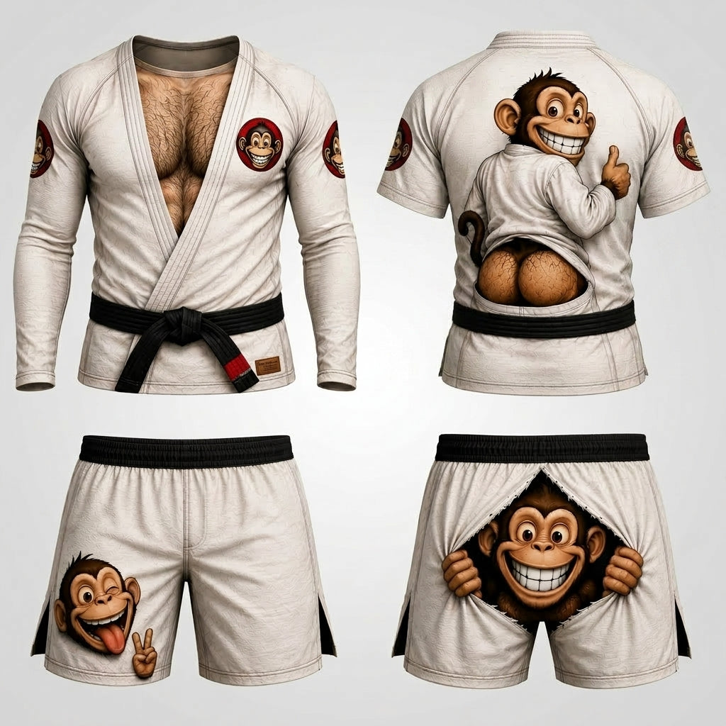 Monkey Gi— Rashguard + Shorts Set