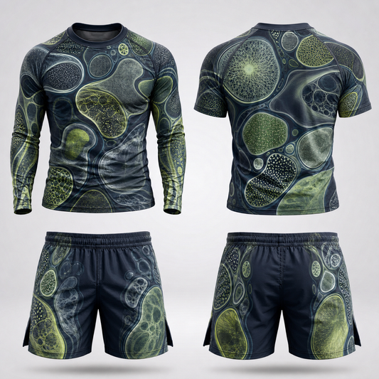 Bacteria Rashguard + Shorts Set