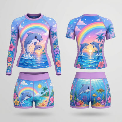 Dolphin — Rashguard + Shorts Set