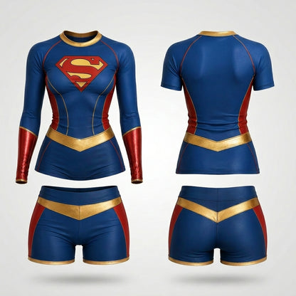 Super Girl — Rashguard + Shorts Set