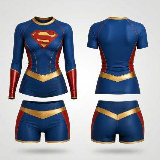 Super Girl — Rashguard + Shorts Set
