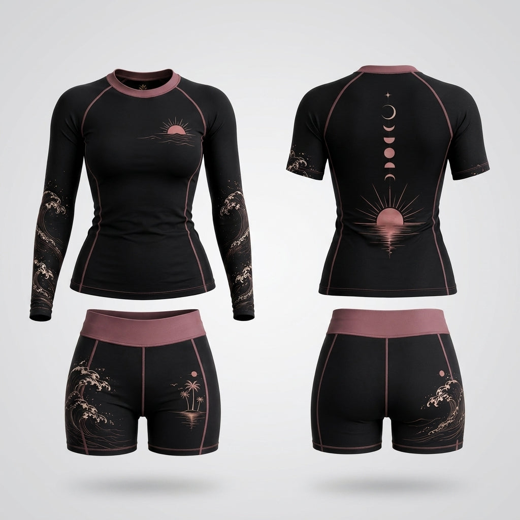 Sunset — Rashguard + Shorts Set