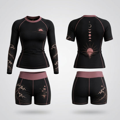 Sunset — Rashguard + Shorts Set
