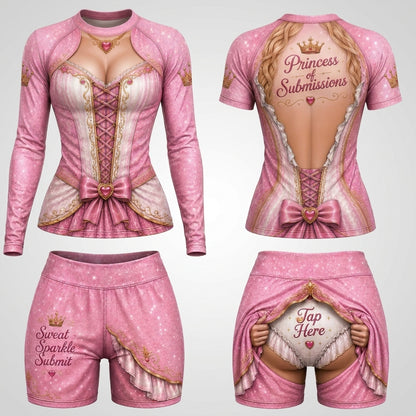 Sexy Princess — Rashguard + Shorts Set