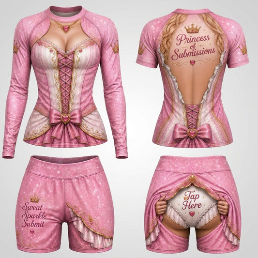 Sexy Princess — Rashguard + Shorts Set
