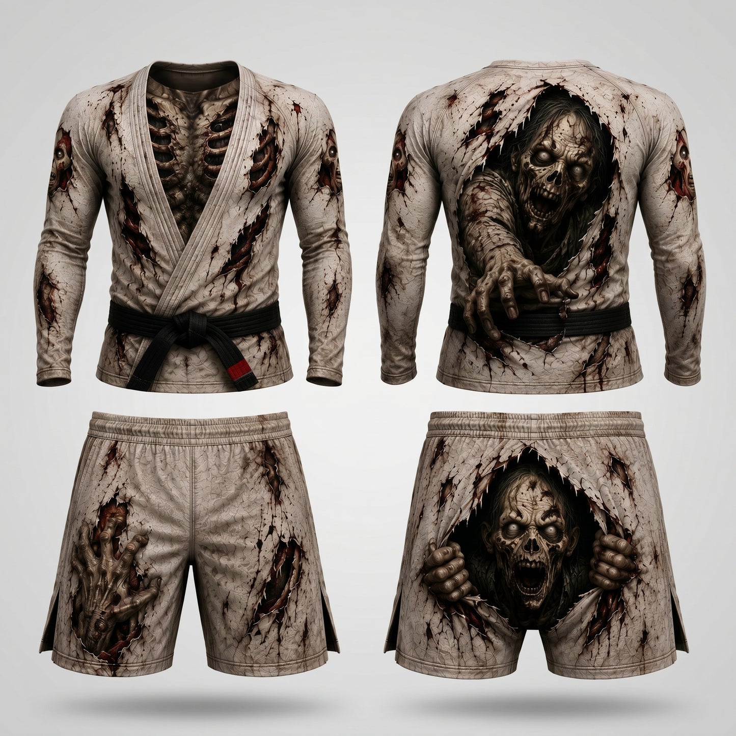 Zombie Gi  — Rashguard + Shorts Set