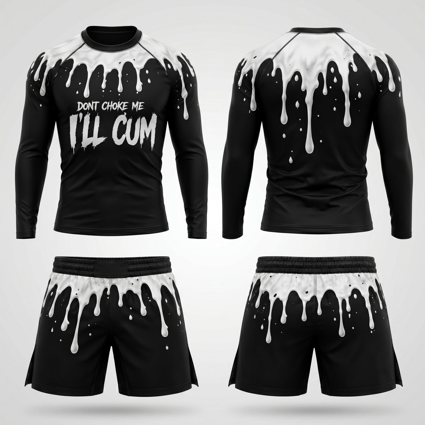 Don't Choke  — Rashguard + Shorts Set
