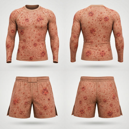 Ring Worm— Rashguard + Shorts Set