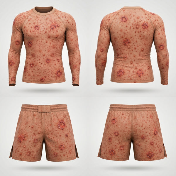 Ring Worm— Rashguard + Shorts Set