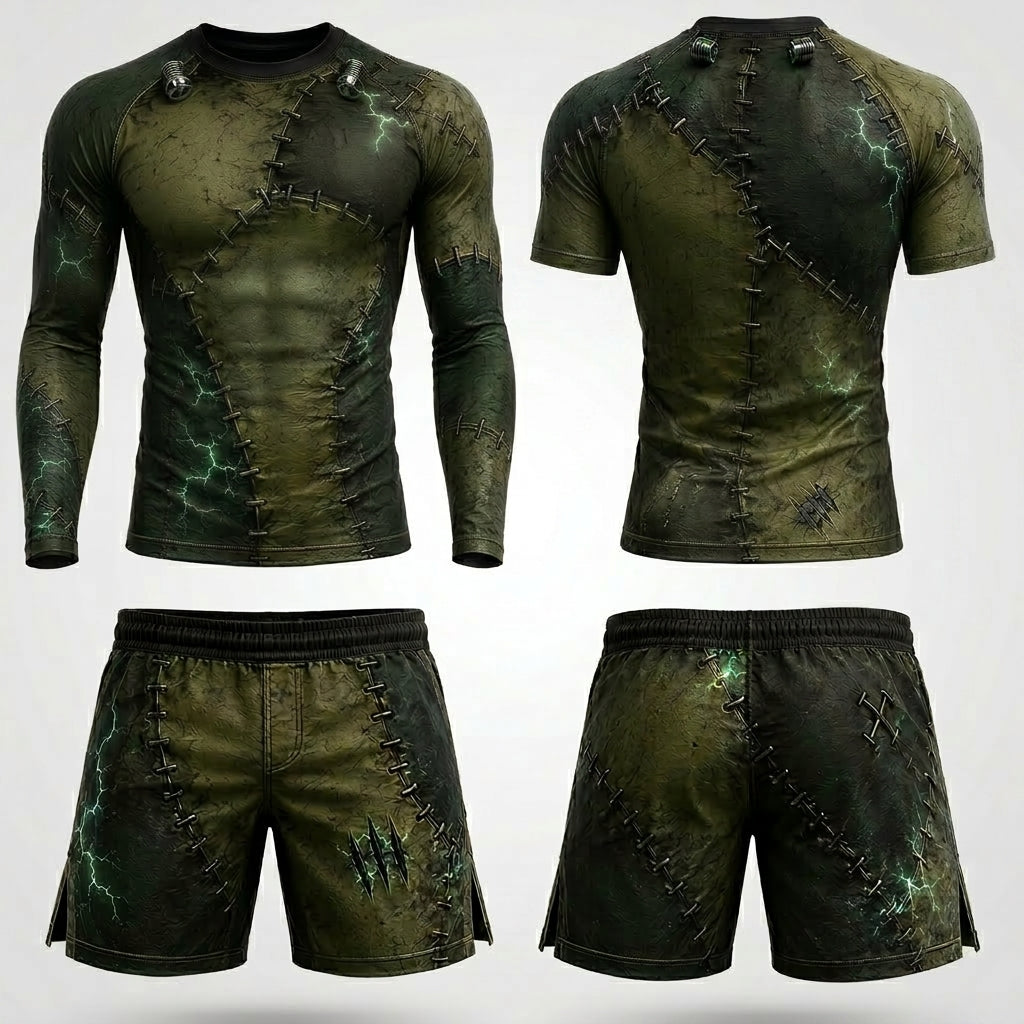 Frankenstein (kids)— Rashguard + Shorts Set