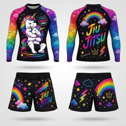 Unicorn choke — Rashguard + Shorts Set