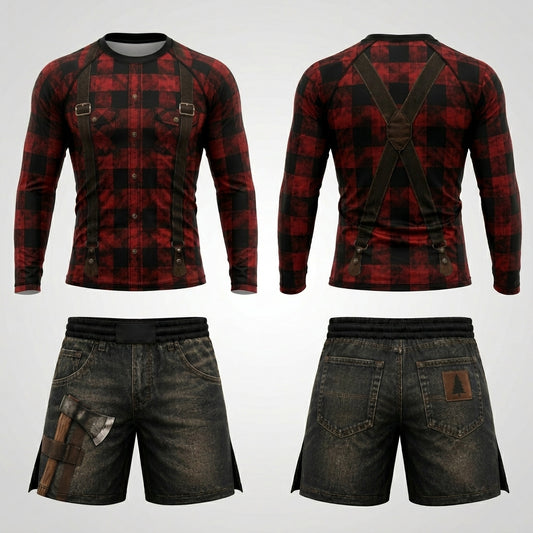 lumber jack — Rashguard + Shorts Set