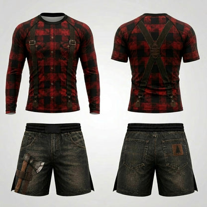 lumber jack — Rashguard + Shorts Set