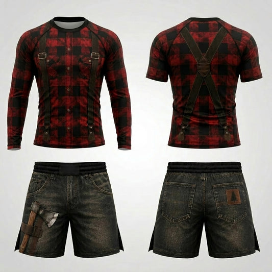 lumber jack — Rashguard + Shorts Set