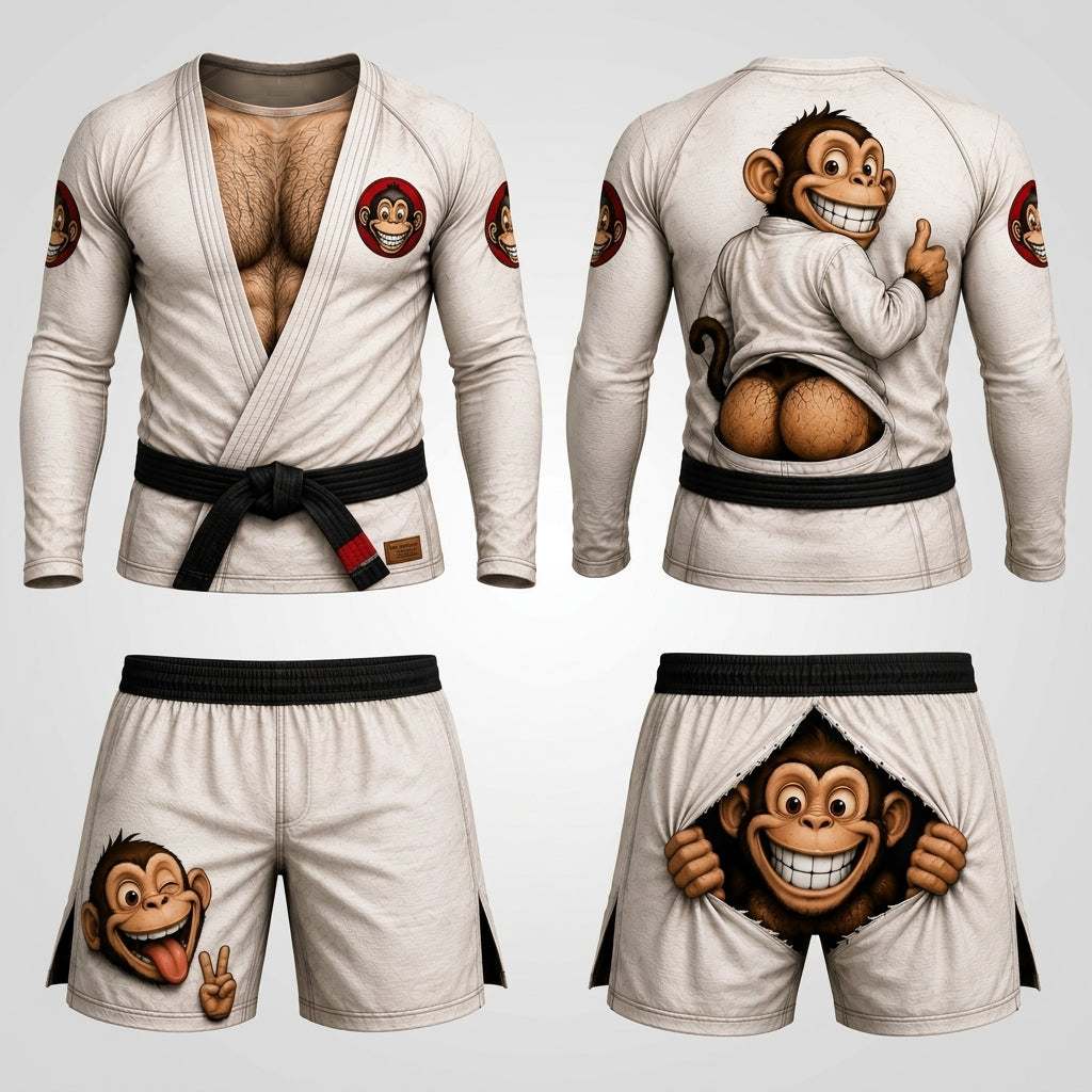 Monkey Gi— Rashguard + Shorts Set