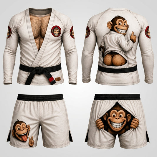 Monkey Gi— Rashguard + Shorts Set