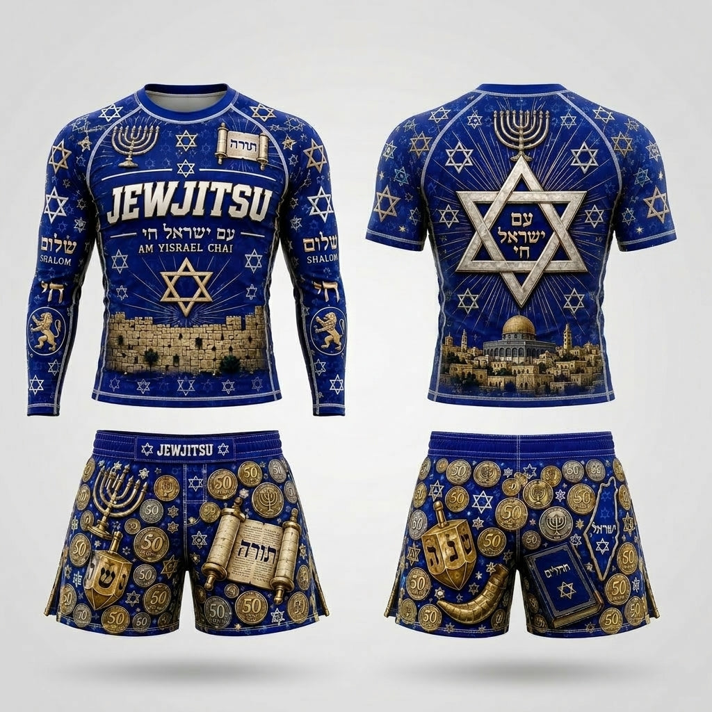 Super Jew — Rashguard + Shorts Set