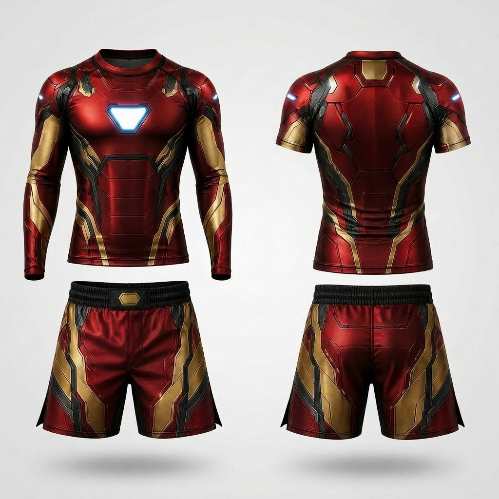 Iron Man (kids)— Rashguard + Shorts Set