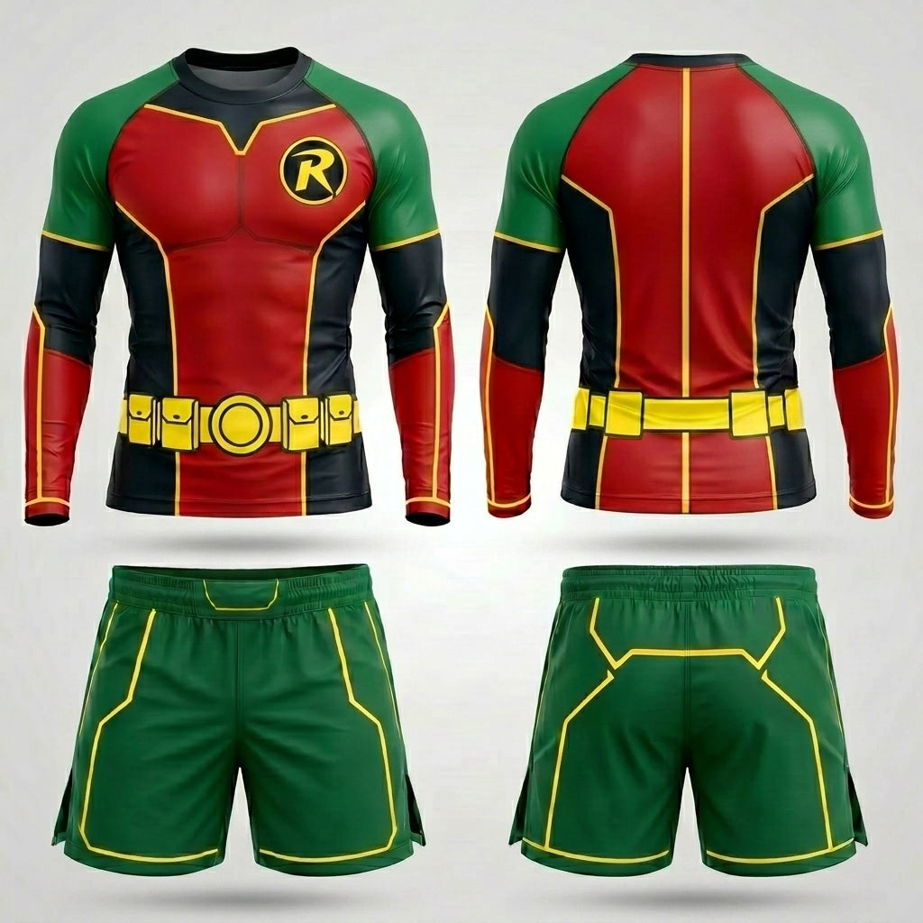 Robin (kids)— Rashguard + Shorts Set